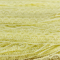 BIRCH Vintage Roll Yellow Lace Ribbon White Craft Sewing