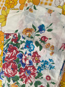 UNUSED Pair Floral Pillow Cases