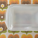 PYREX White Excellent Condition Retro Kitchen Casserole