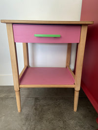 Adorable Up Cycled Timber Bedside