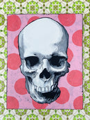 One of a KIND Painting on Canvas SKULL