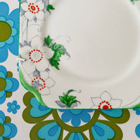 Ready to Hang Adorable Vintage Floral Plate Made in England