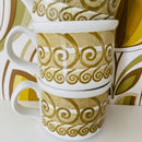 Vintage Group of Mugs Kitchen