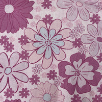 390cms Modern Sample Fabric Cotton PURPLE