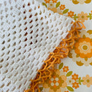 Vintage Handmade Crochet Doily Table Runner