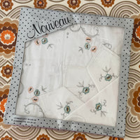 Vintage Boxed Table Cloth & Serviettes ALL COTTON