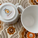 RIDGWAY Crafted in England Tea Cups PAIR Vintage
