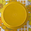 TUPPERWARE Retro Yellow Container 70's Kitchen