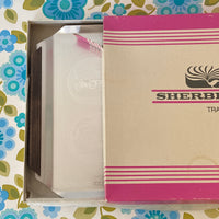 SHERBROOKE Tray UNUSED Boxed PRISTINE Cars Bar Vintage