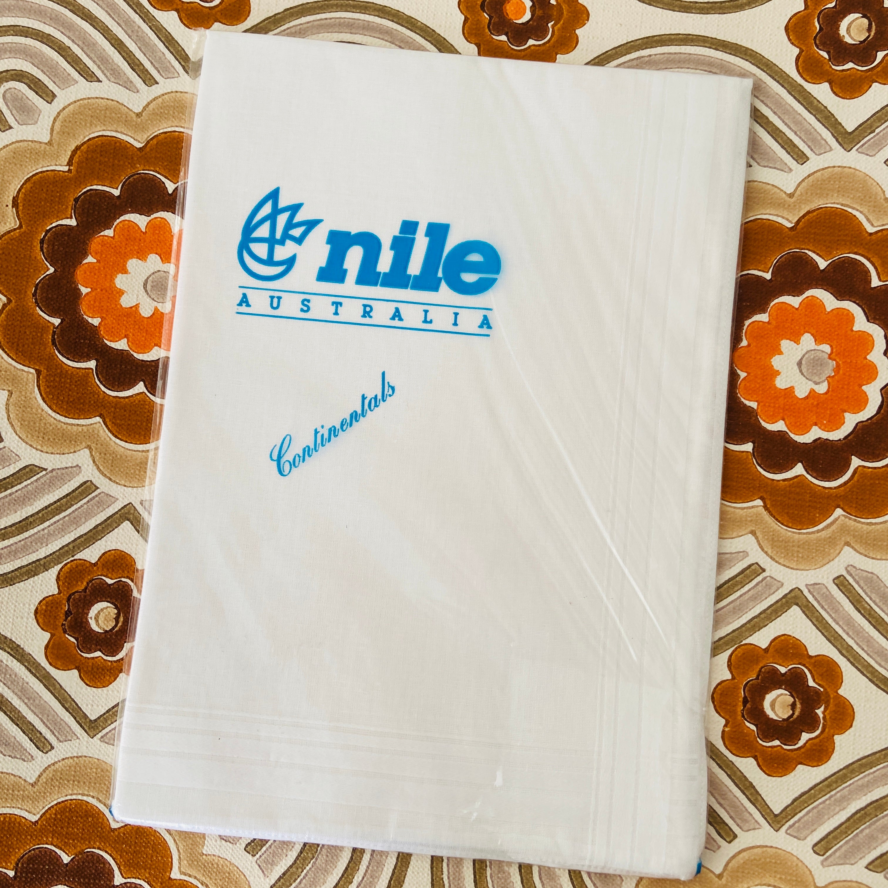 NILE Hanky Mens White Cotton