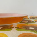 ORANGE Pyrex Casserole Dish PIE Retro Kitchen