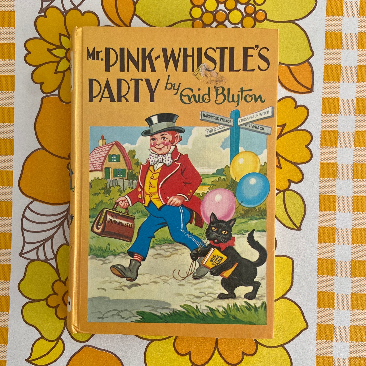ENID BLYTON Vintage Mr Pink Whistle's Party Hard Cover