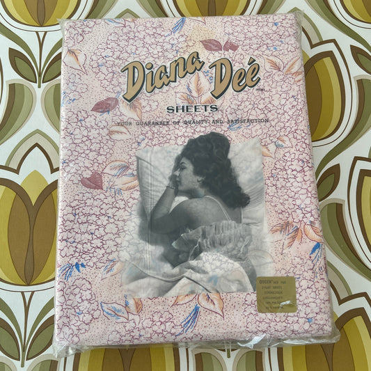 DIANA Dee Sheet SET QUEEN Vintage Cotton