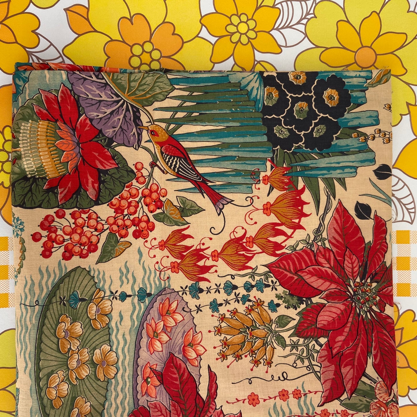 JAPANESE Inspired COTTON Fabric High Quality LOVELY