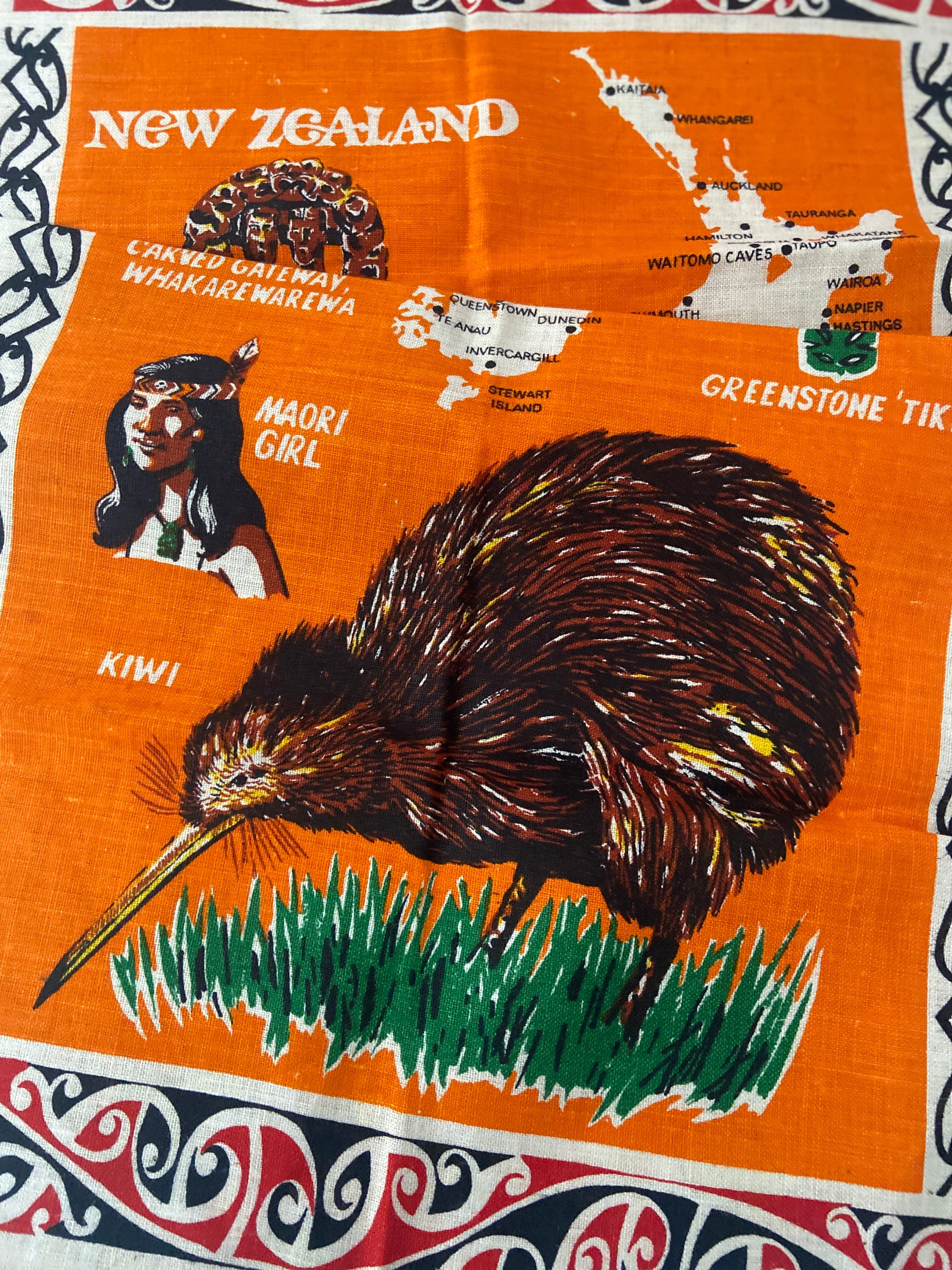 NEW ZEALAND Unused Tea Towel