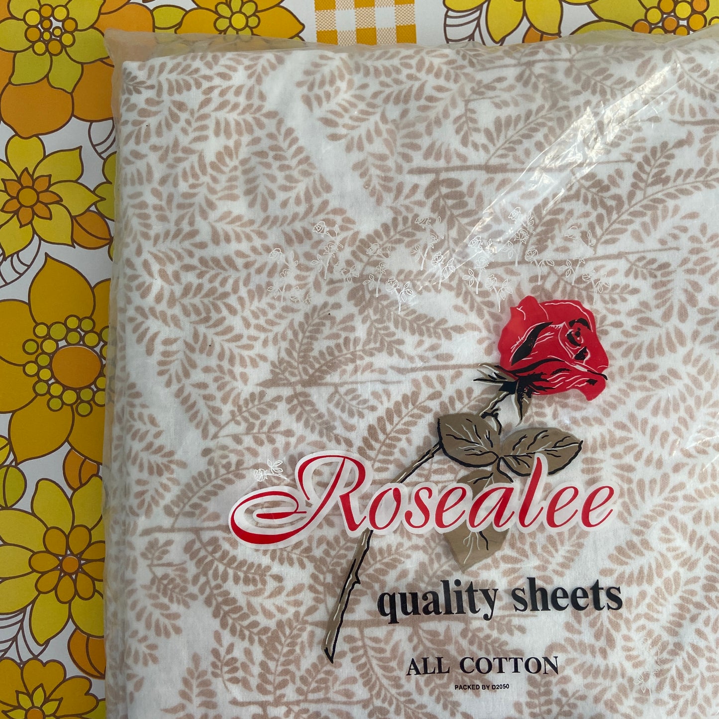 Vintage Rosealee UNUSED in PACK All Cotton