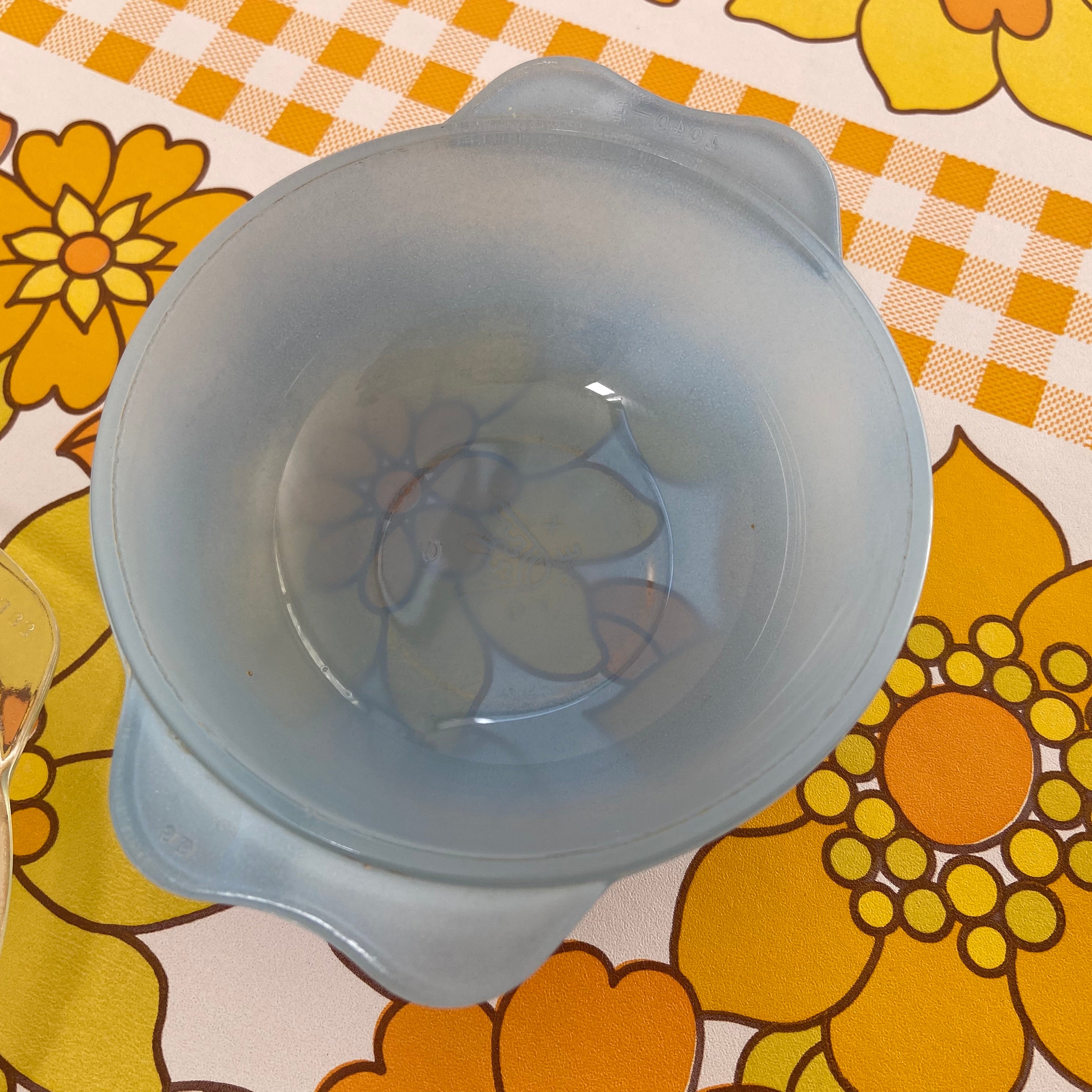 Collectable VINTAGE Retro PYREX MINI Casserole DISH Blue