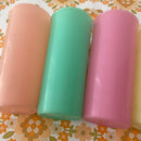 RETRO Pastel Tupperware Cups