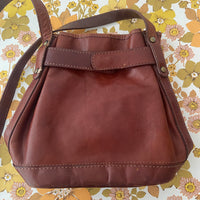 Rustic Vintage Genuine Leather Handbag