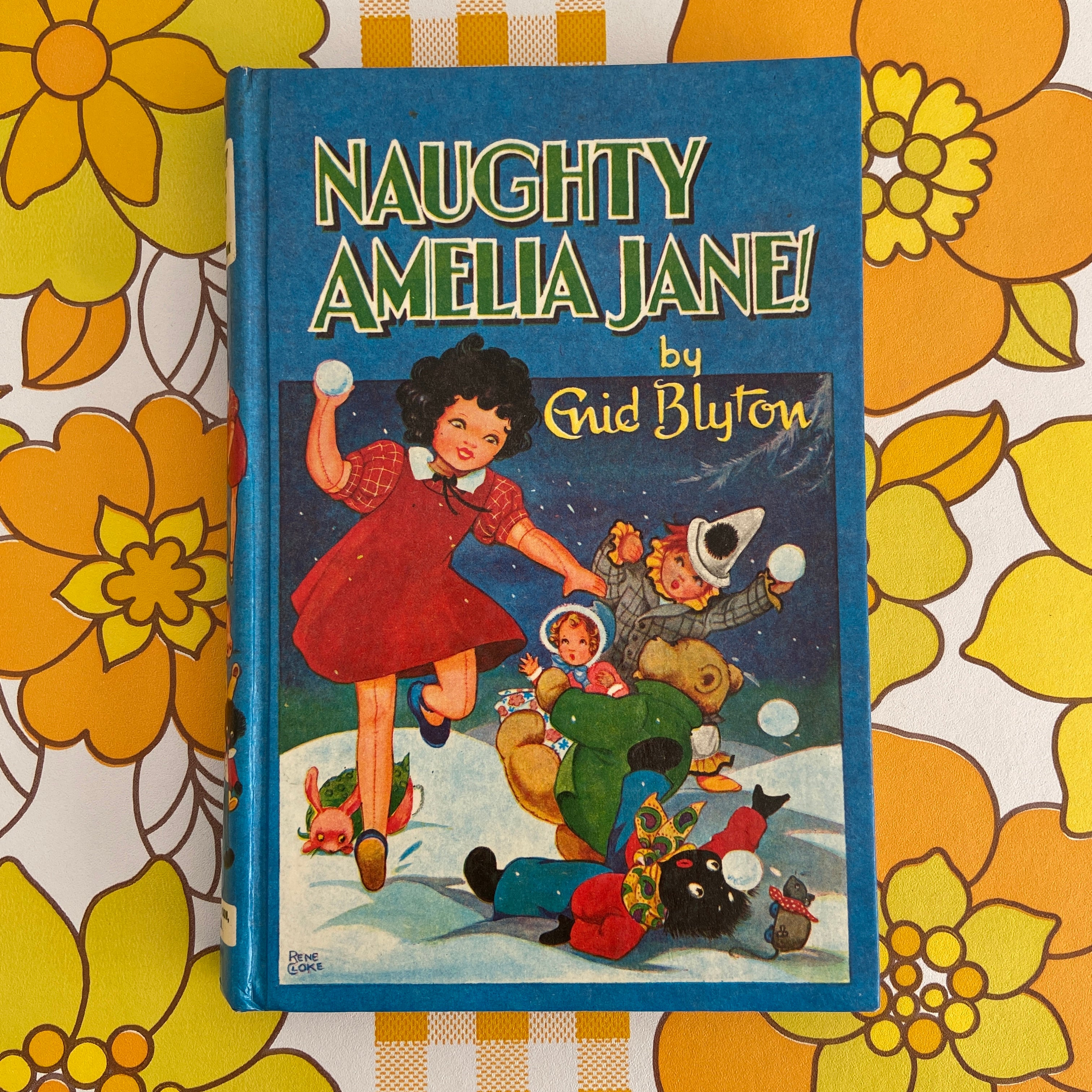 ENID BLYTON Naught Amelia Jane Hard Cover