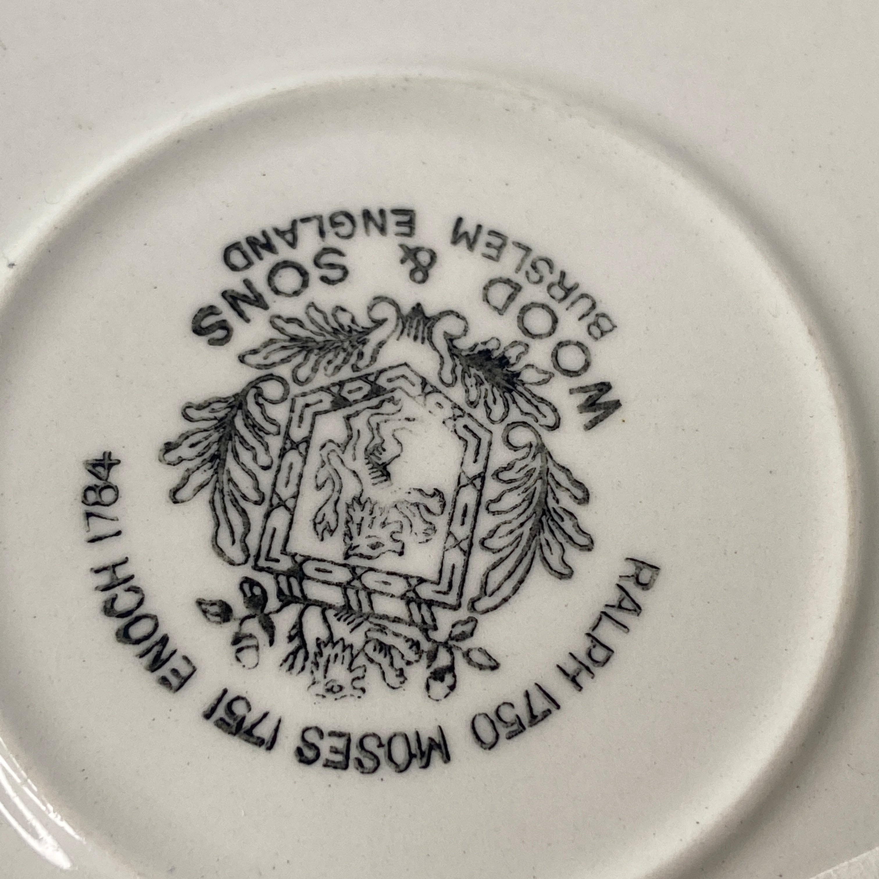 Retro Vintage Wood & Sons Plate