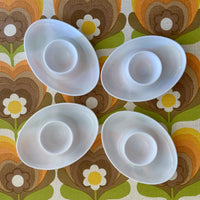 Plastic Vintage RETRO Egg CUPS Fantastic