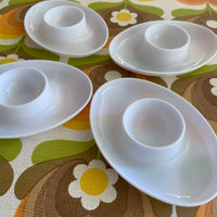 Plastic Vintage RETRO Egg CUPS Fantastic