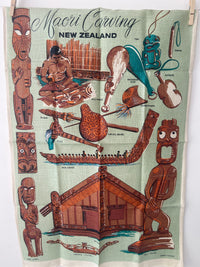 NEW Zealand Linen UNUSED Tea Towel Collectable