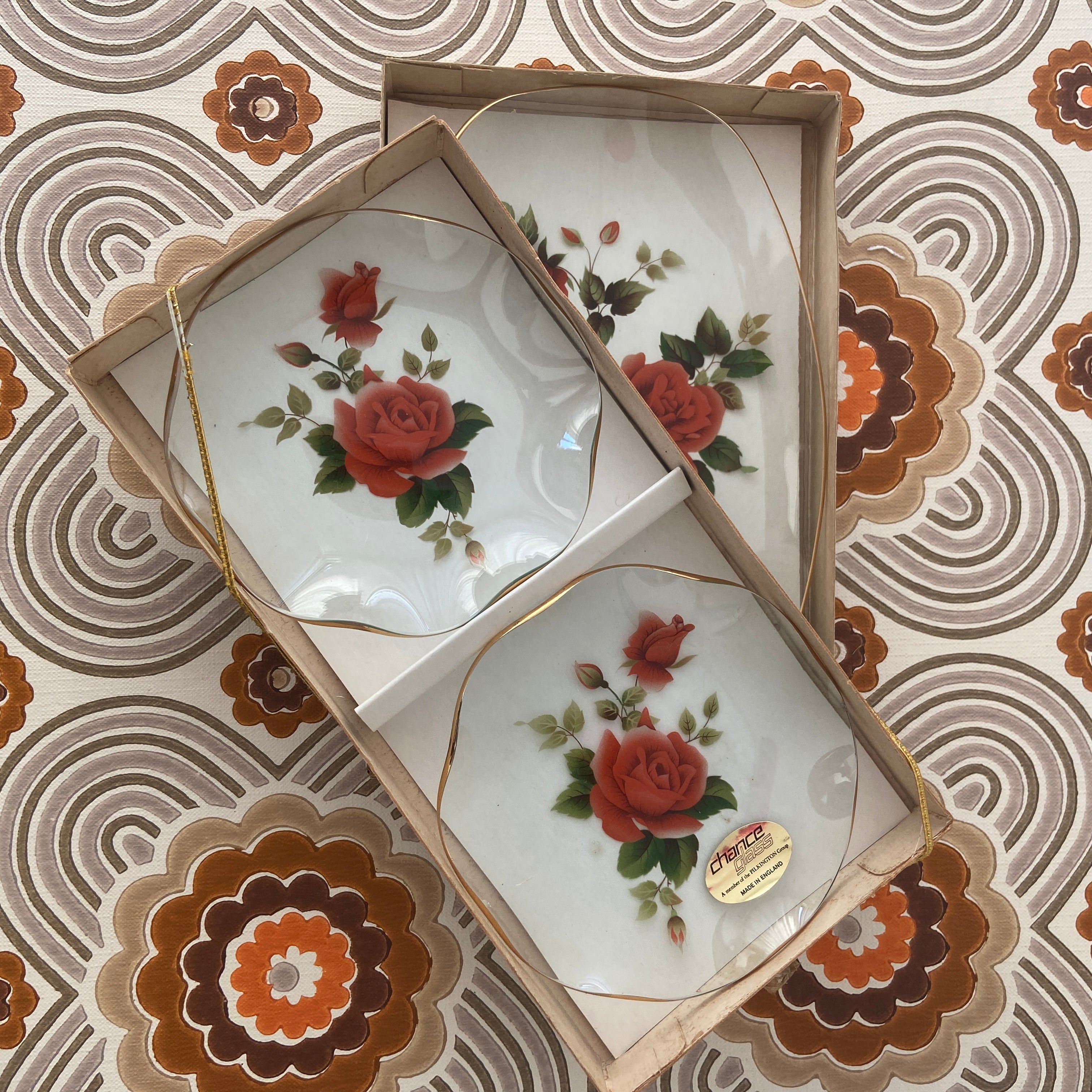 Boxed Vintage Made in ENGLAND Dishes