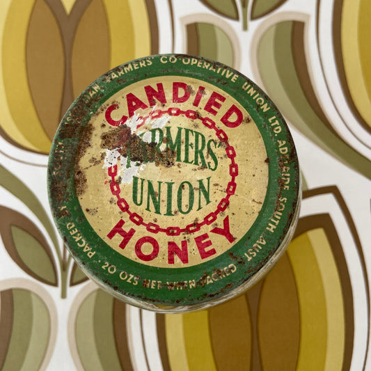 CANDIED Honey Rustic Vintage Jar