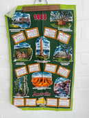 1983 Vintage RETRO Cotton Tea Towel Australia