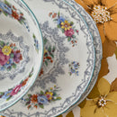 Shelley China Trio England CROCHET Cup Saucer