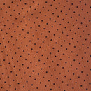 125cms Beautiful Colour Vintage Brown Polka Dot Fabric Dress Slacks Shirt