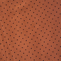 125cms Beautiful Colour Vintage Brown Polka Dot Fabric Dress Slacks Shirt