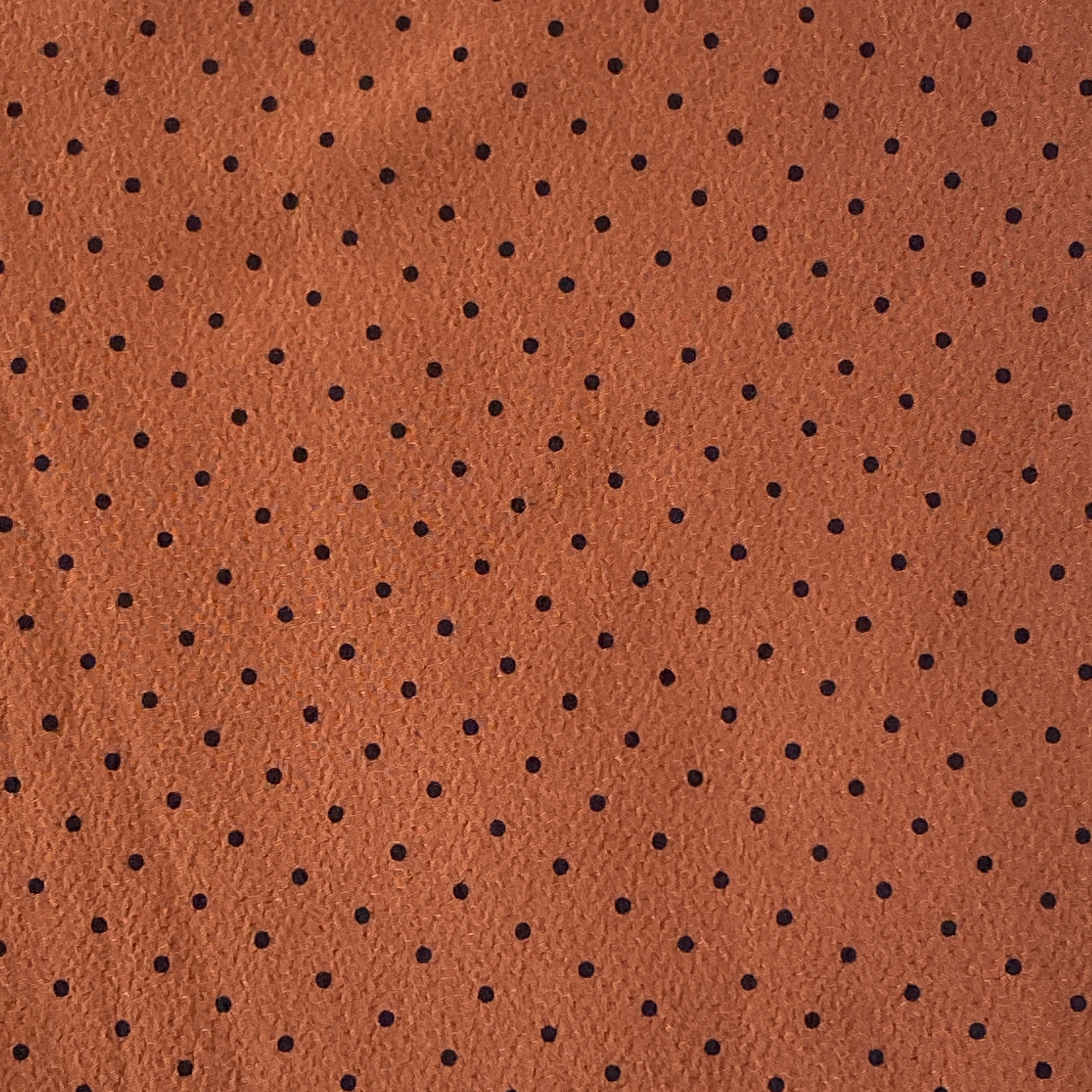 125cms Beautiful Colour Vintage Brown Polka Dot Fabric Dress Slacks Shirt