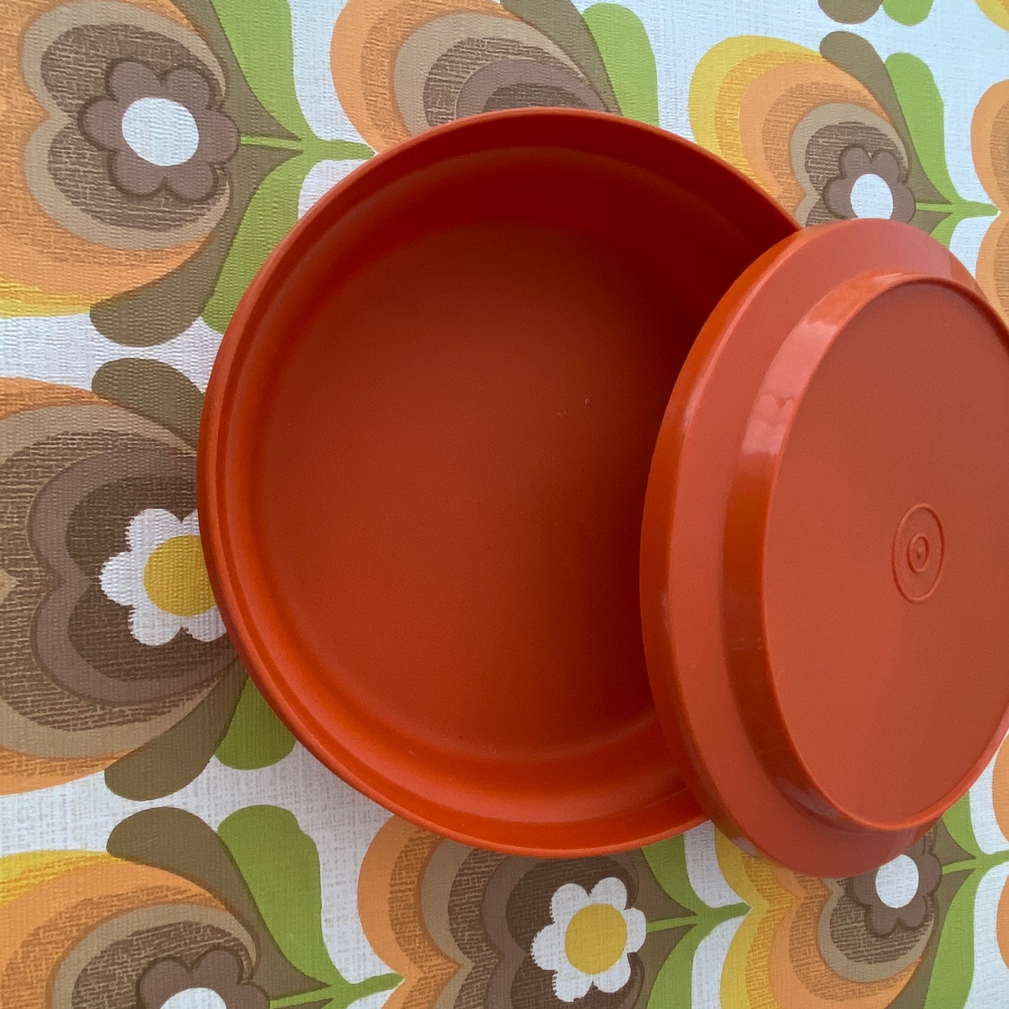 BRIGHT TUPPERWARE Retro Container 70's Kitchen – Pink Peacock
