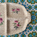 FAB Large Pretty Floral Divided Tray