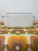 FAB PYREX White Excellent Condition Retro Kitchen Casserole