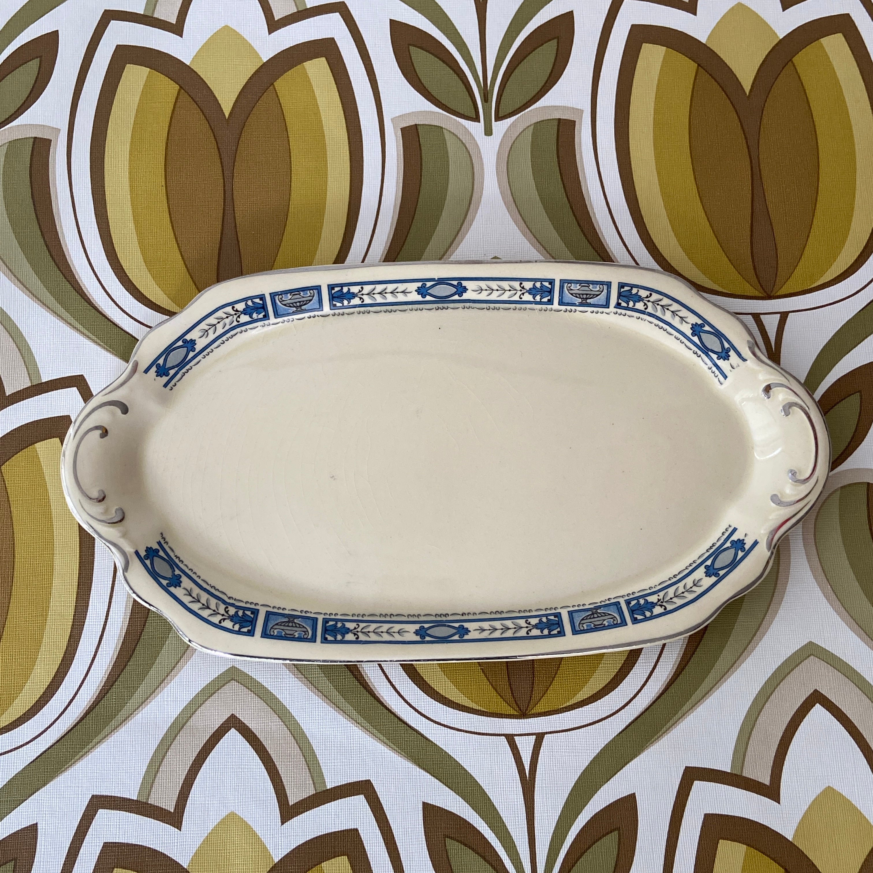 J & G Meakin Cake Tray PLATE Vintage