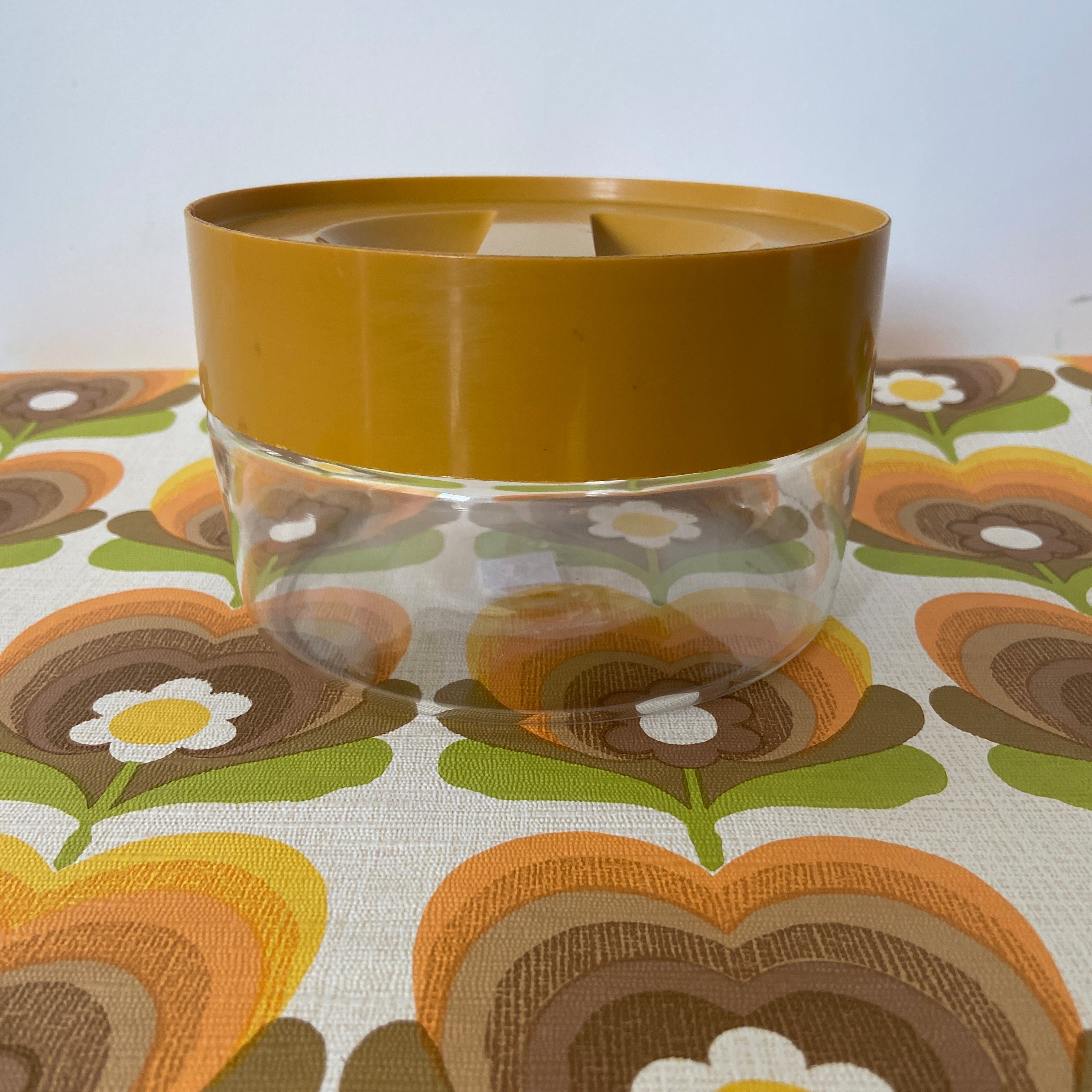 Cool PYREX Glass Jar Storage RETRO HOME