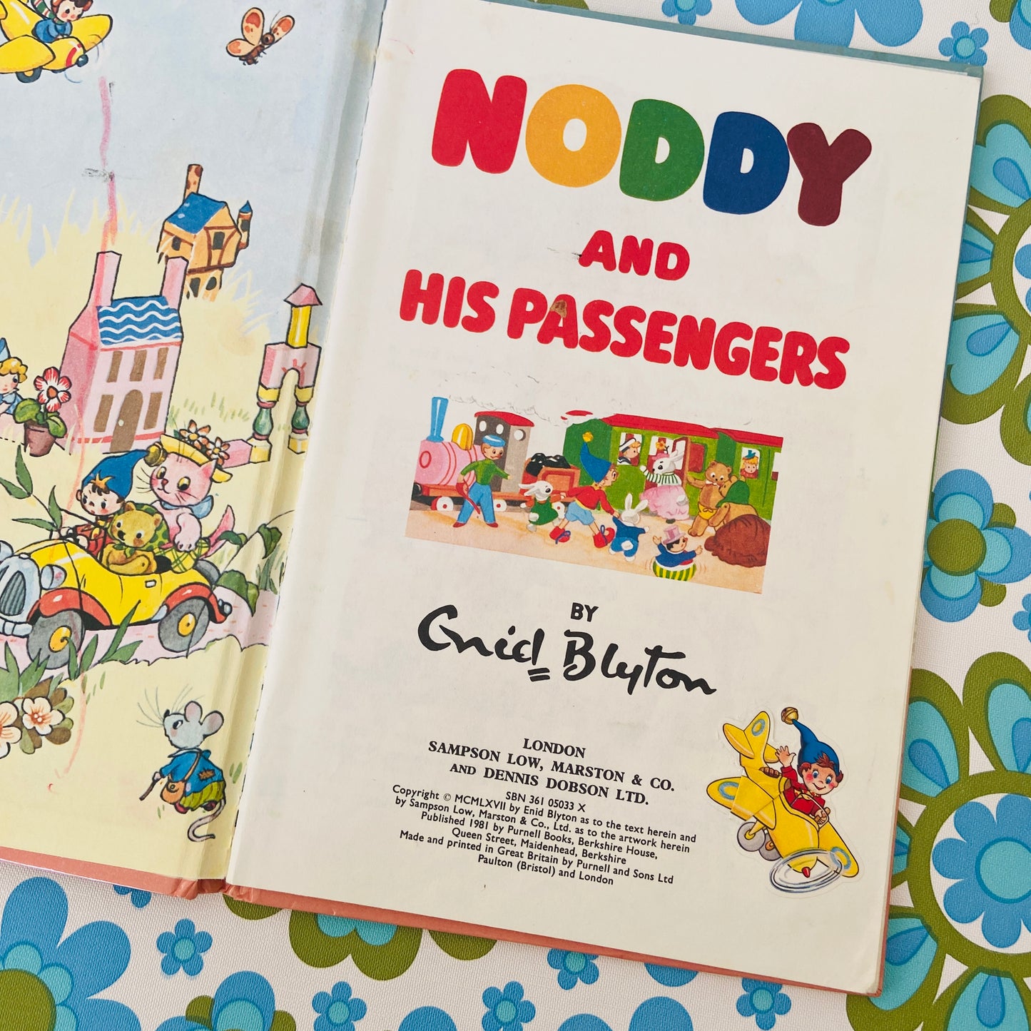 ENID BLYTON Noddy and the Passengers