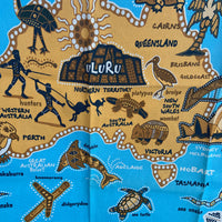 Table Cloth UNUSED Australia Souvenir 100% Cotton