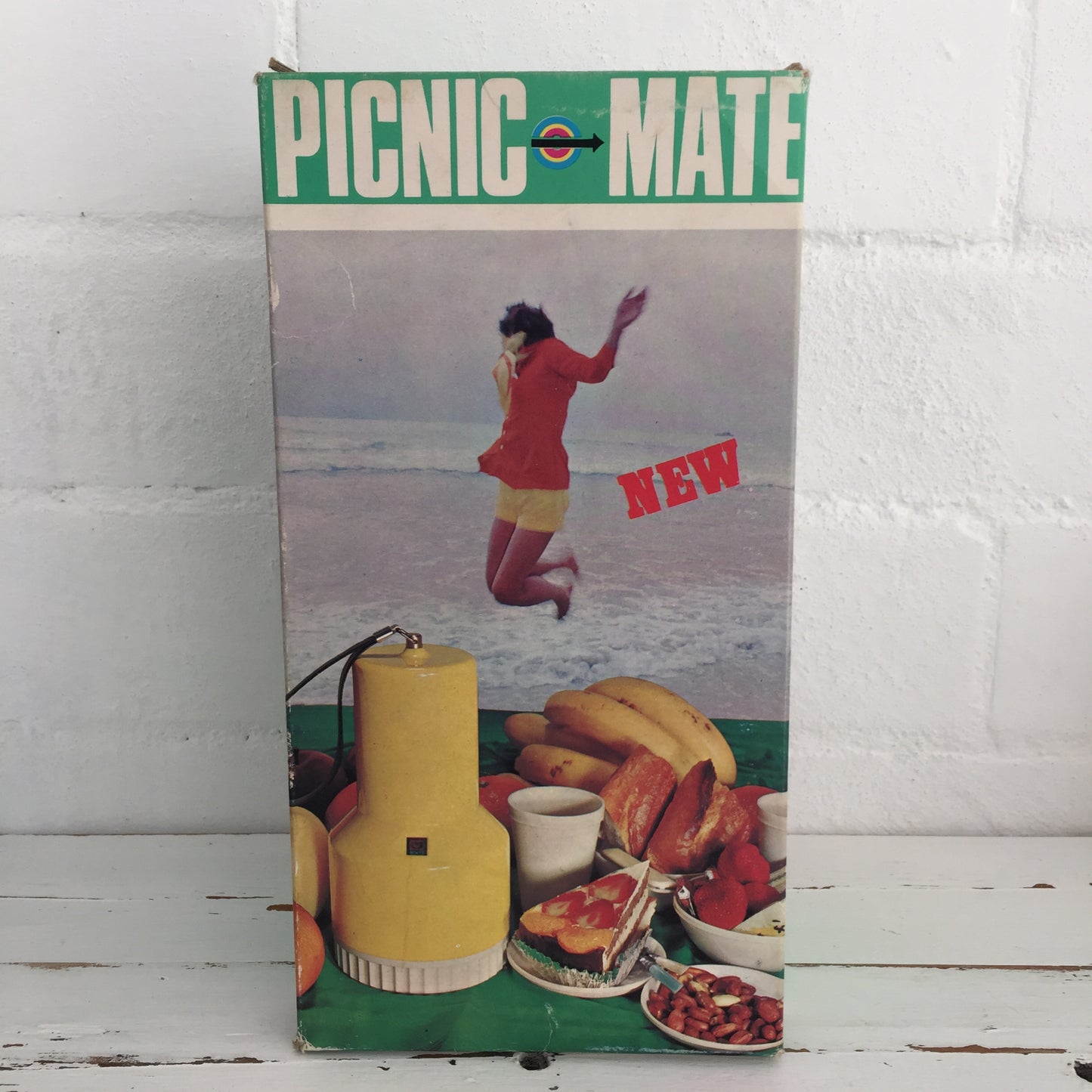 PICNIC MATE Unused Set in Small Portable Carry Container Caravan Camping