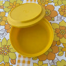 Cool Deep Tupperware Yellow Retro Kitchen Storage Container