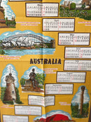 1985 Vintage Cotton AUSTRALIA Tea Towel