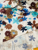 500cms Medium to Heavy Weight Floral FABRIC