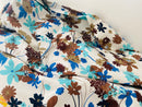 500cms Medium to Heavy Weight Floral FABRIC