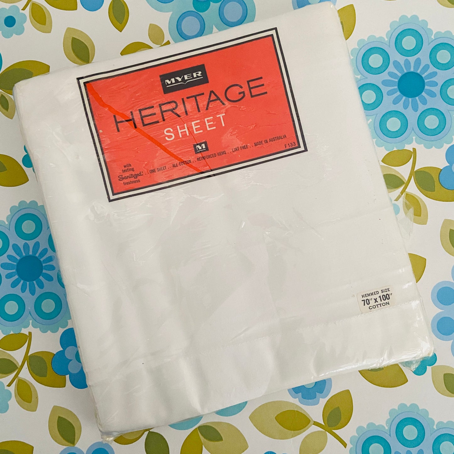 ALL Cotton White Vintage UNUSED Packet MYER