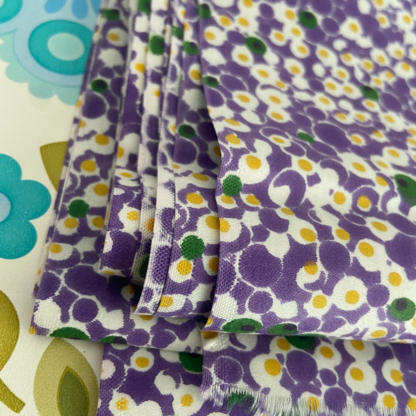 Purple FABRIC Sewing Dress Shirt Craft Project