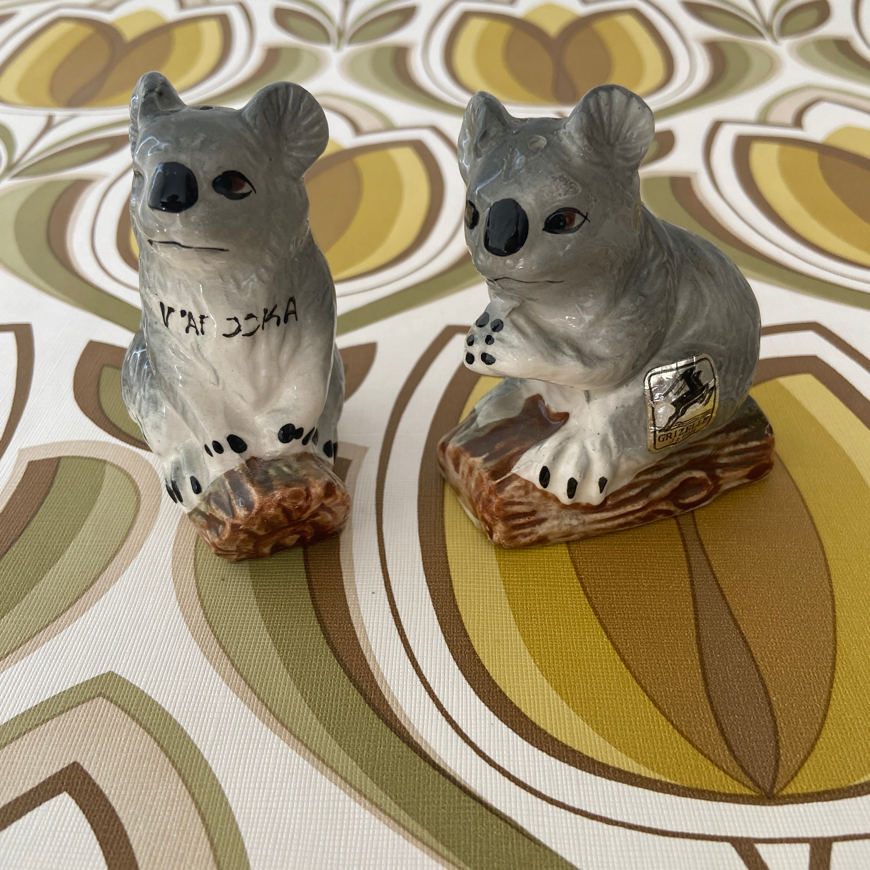 JAPAN Pair Koala Salt & Pepper Shakers